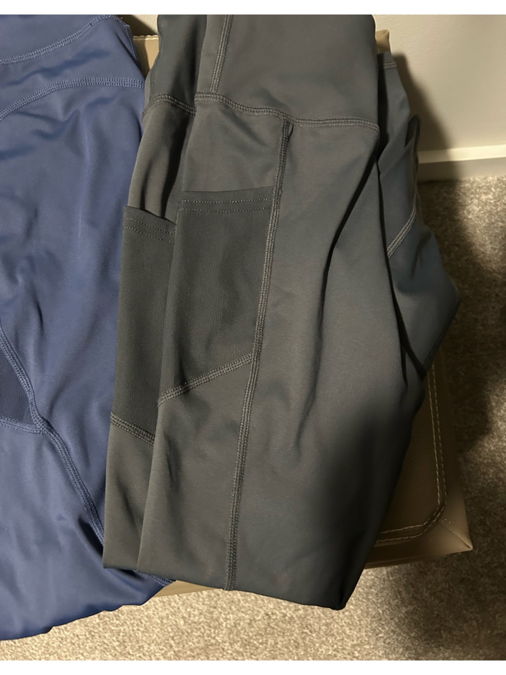 HALARA Navy and Charcoal Active Leggings Set
